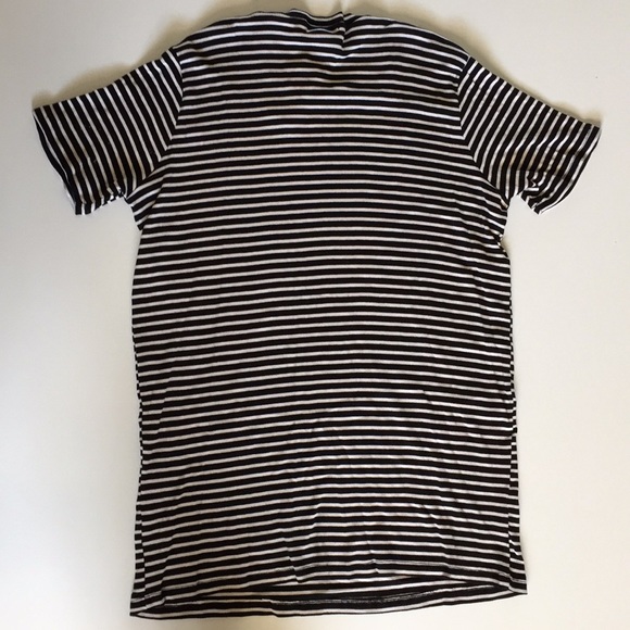 Brandy Melville Oversized stripe Top T-shirt dress oversized shirt - Picture 4 of 7